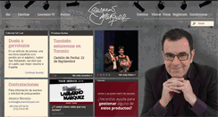 Desktop Screenshot of laureanomarquez.com